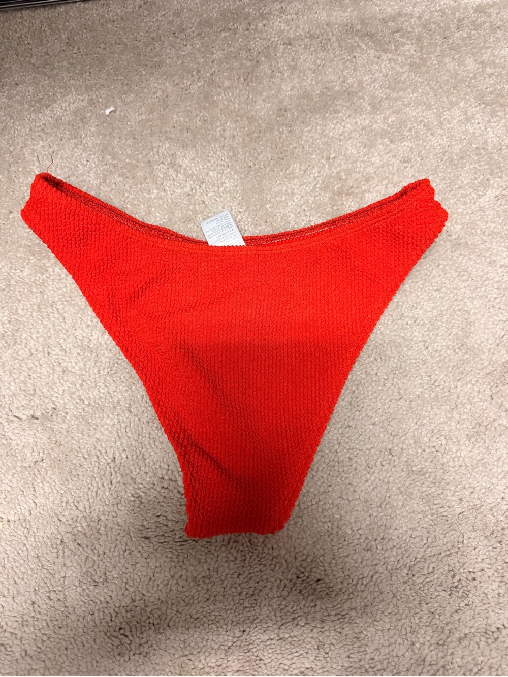 Good American Ribbed Red Bikini Set - Picture 3 of 4